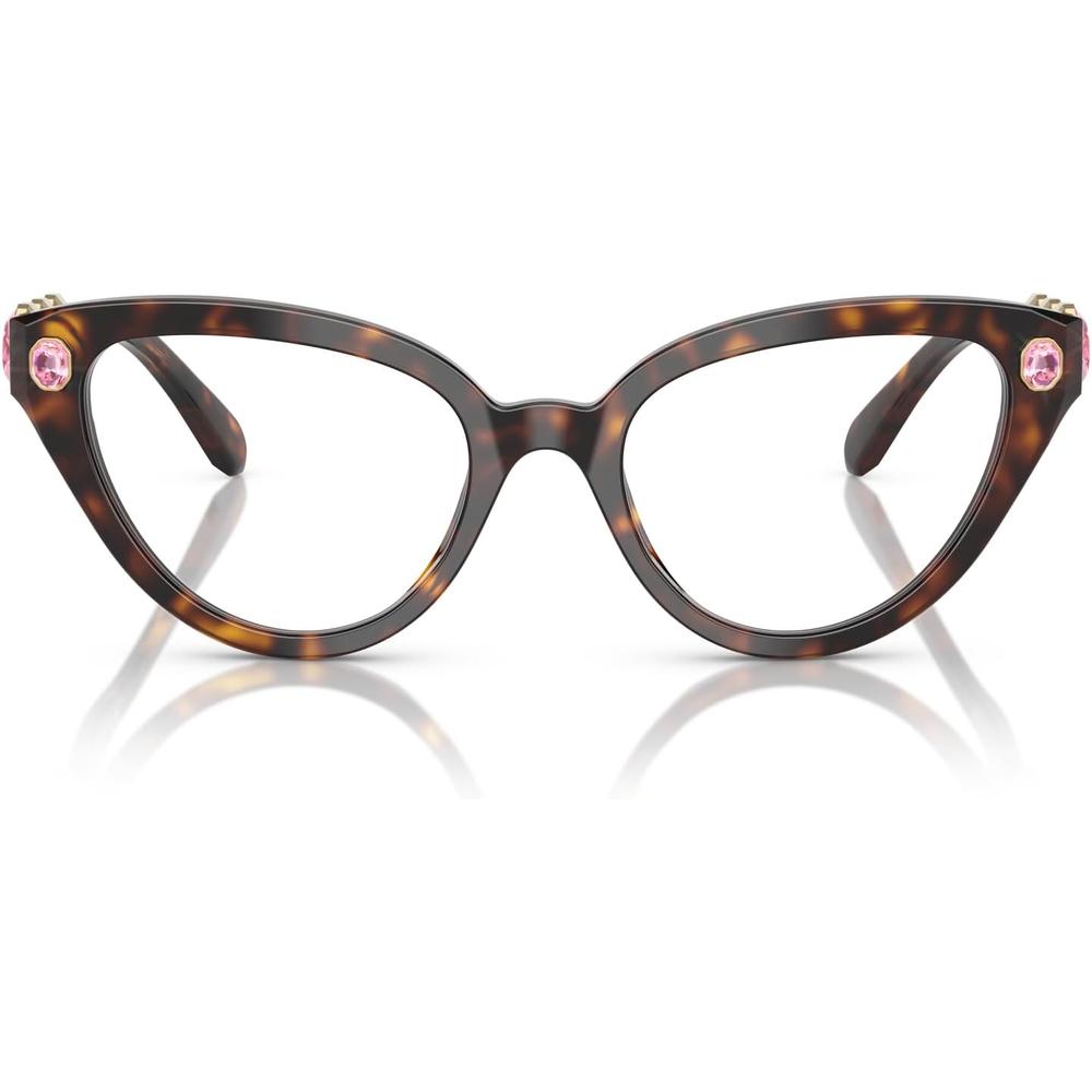 SWAROVSKI MONTURA SK2028 53 MM MUJER | HAVANA/DEMO LENS