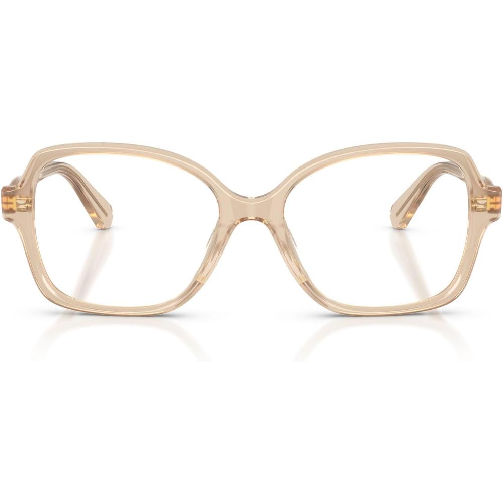 SWAROVSKI MONTURA CUADRADO SK2063 54 MM MUJER | MILKY BEIGE/DEMO LENS