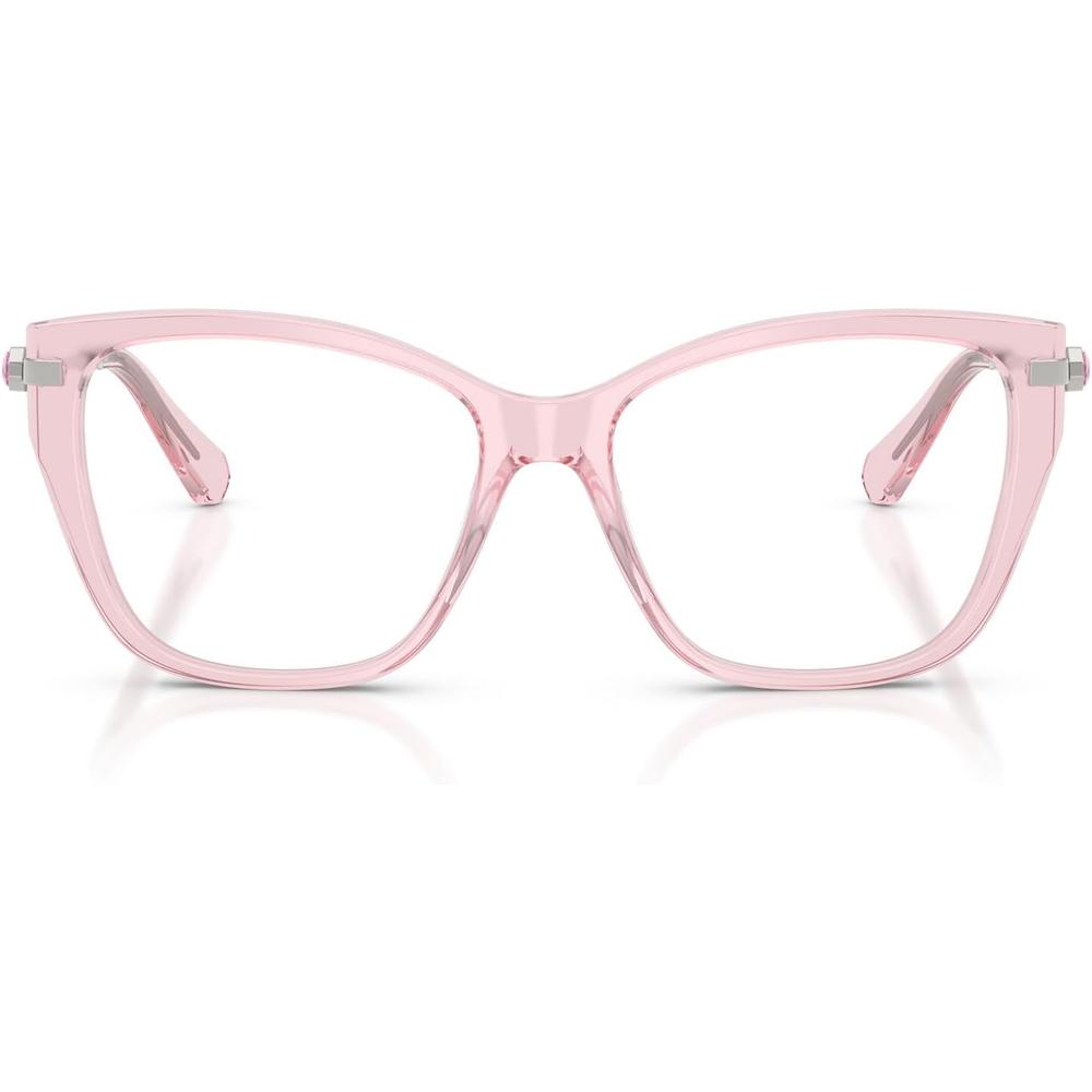 SWAROVSKI MONTURA SK2060 53 MM MUJER | TRANSPARENT PINK/DEMO LENS
