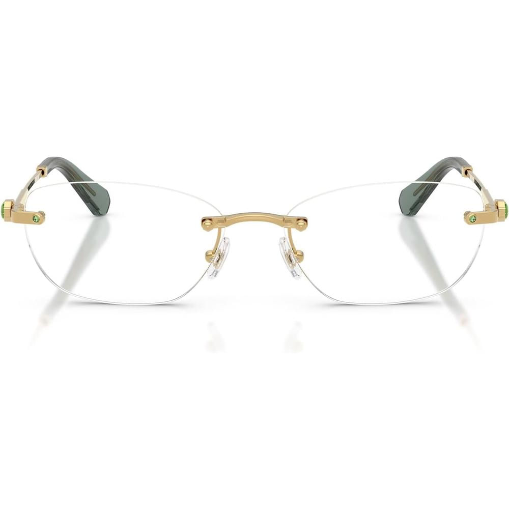 SWAROVSKI MONTURA OVAL SK1037 54 MM MUJER | GOLD/DEMO LENS