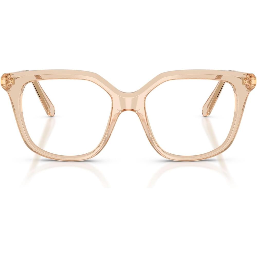 SWAROVSKI MONTURA CUADRADO SK2059 51 MM MUJER | TRANSPARENT BEIGE/DEMO LENS
