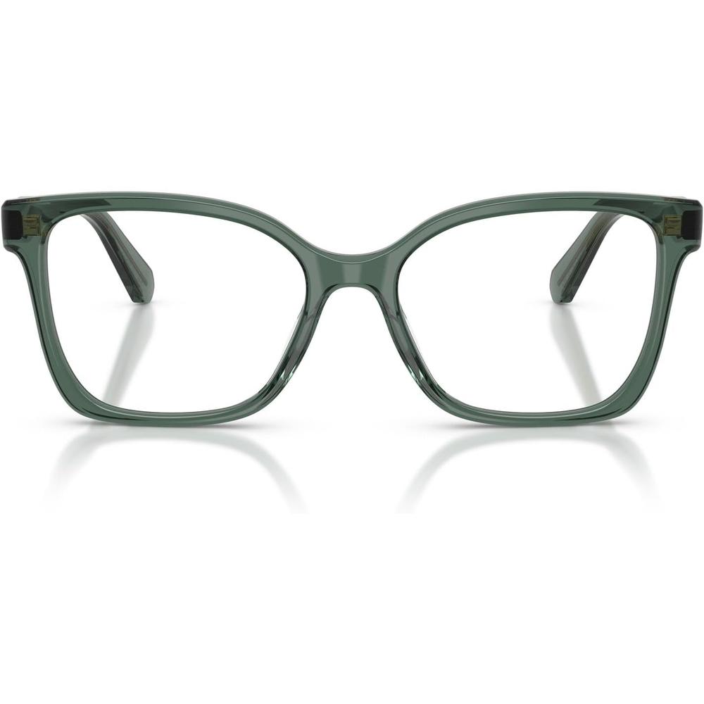 SWAROVSKI MONTURA CUADRADO SK2061 55 MM MUJER | TRANSPARENT GREEN/DEMO LENS