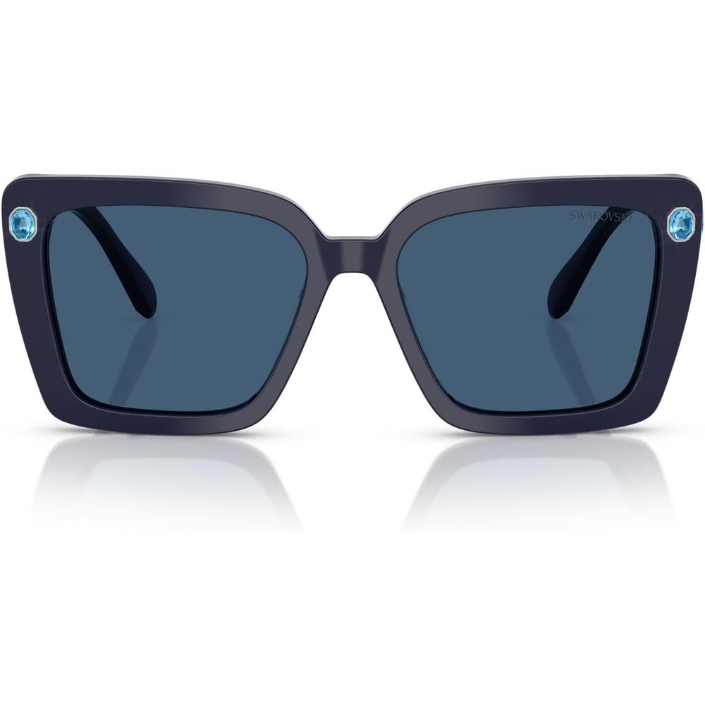 SWAROVSKI LENTES DE SOL CUADRADO SK6032 55 MM MUJER | BLUE/DARK BLUE