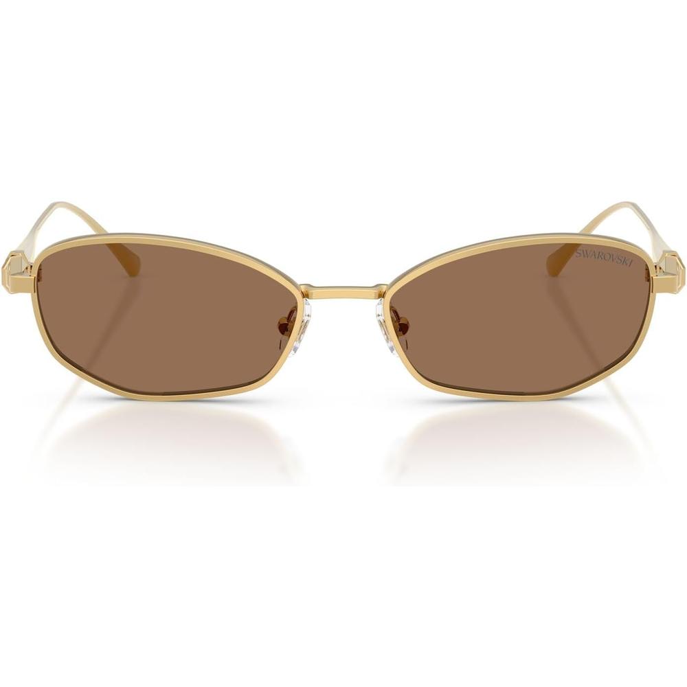 SWAROVSKI LENTES DE SOL SK7042 55 MM MUJER | GOLD/DARK BROWN