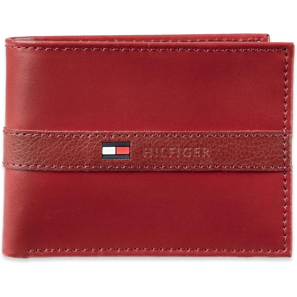 BILLETERA TOMMY HILFIGER 1018 RED HOMBRE