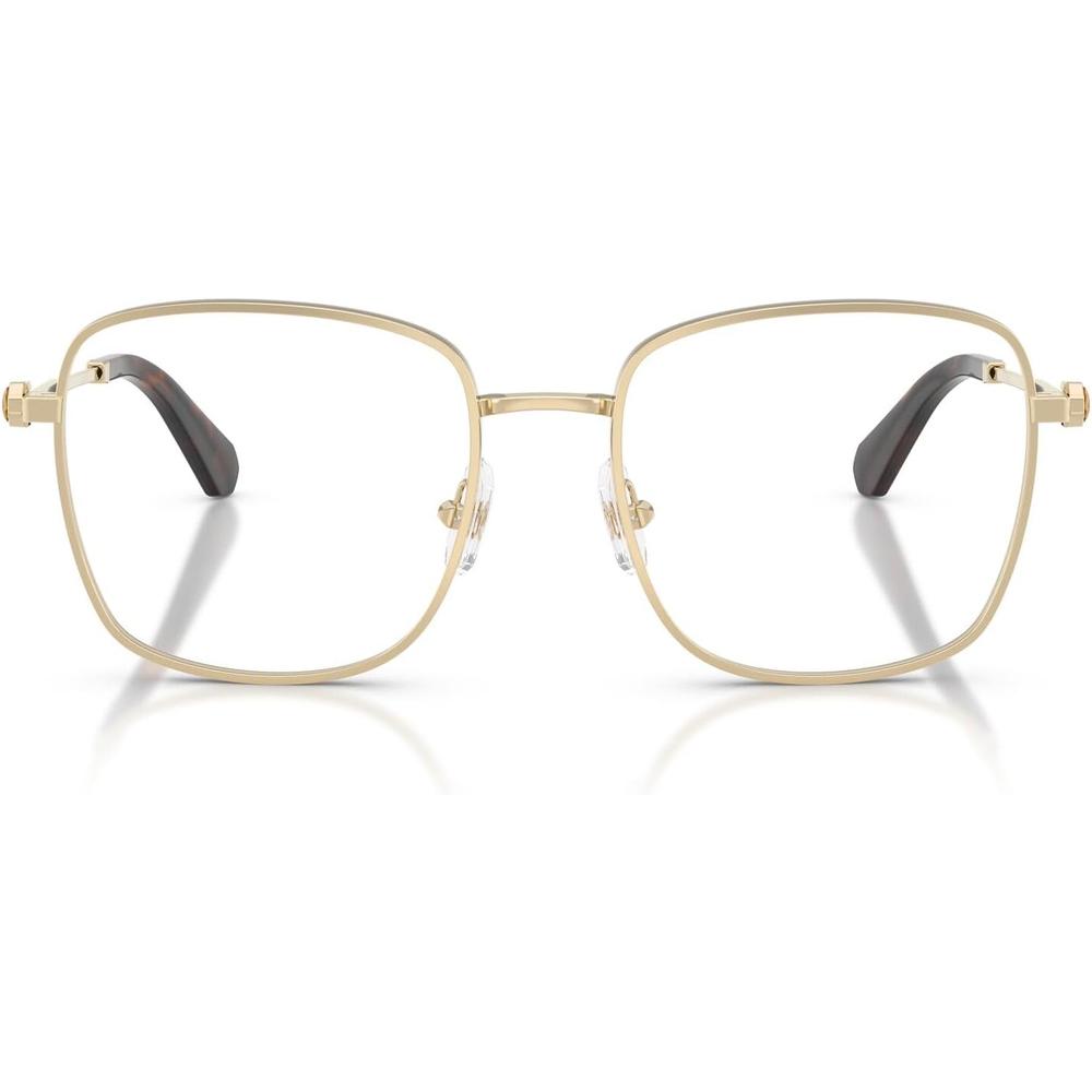 SWAROVSKI MONTURA CUADRADO SK1036 55 MM MUJER | PALE GOLD/DEMO LENS