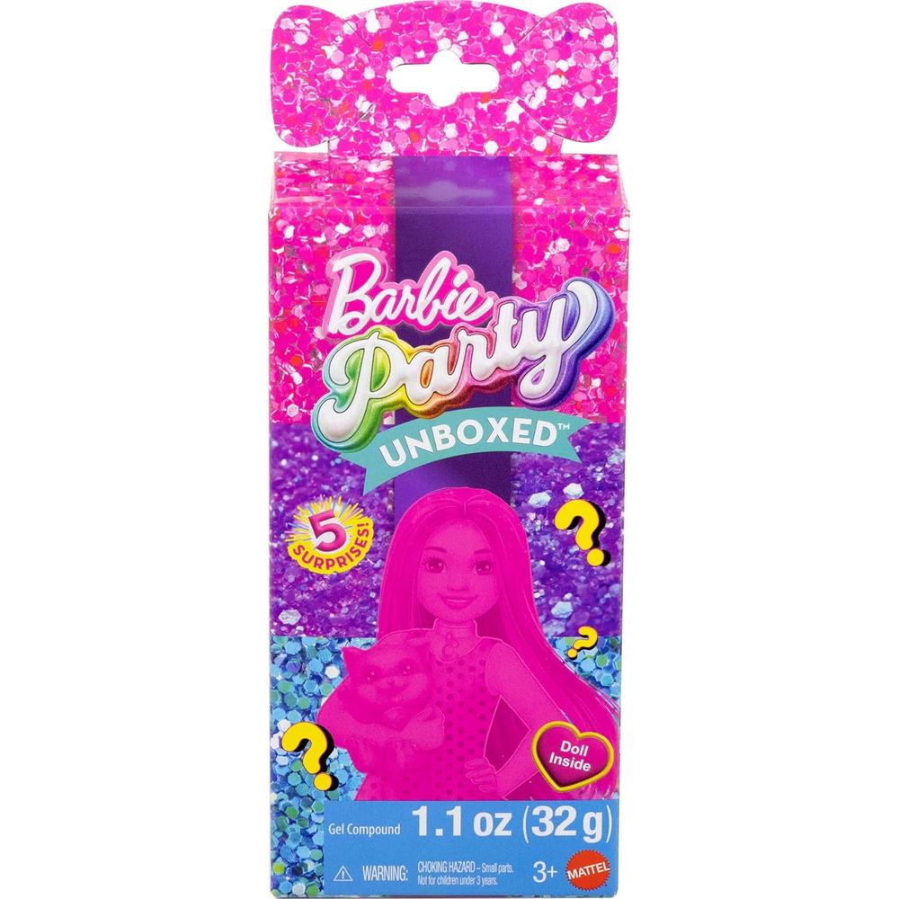 BARBIE CHELSEA PARTY GLAM MUÑECA CON SORPRESAS