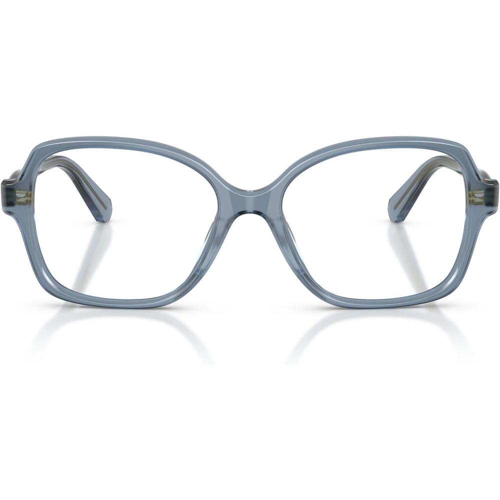 SWAROVSKI MONTURA CUADRADO SK2063 56 MM MUJER | MILKY LIGHT BLUE/DEMO LENS