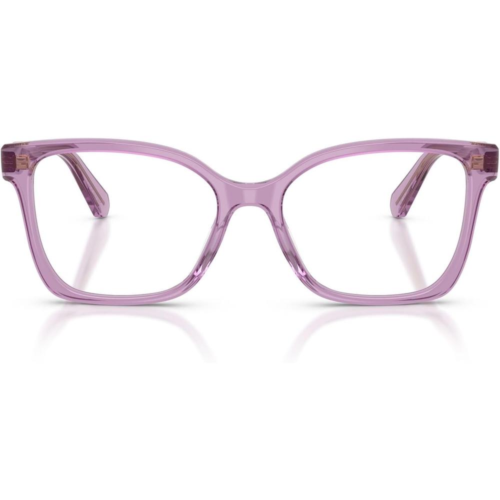 SWAROVSKI MONTURA CUADRADO SK2061 55 MM MUJER | TRANSPARENT AMETHYST/DEMO LENS