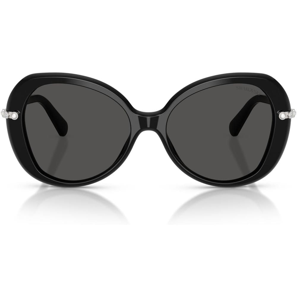 SWAROVSKI MONTURA SK6059F 55 MM MUJER | BLACK/DARK GREY