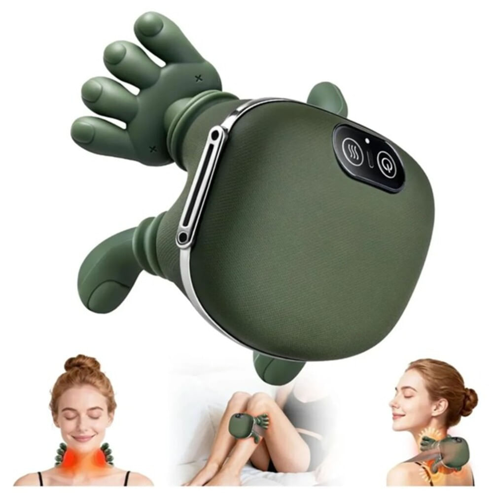 Masajeador Portátil de Manitos para Espalda Cuello y Hombros
