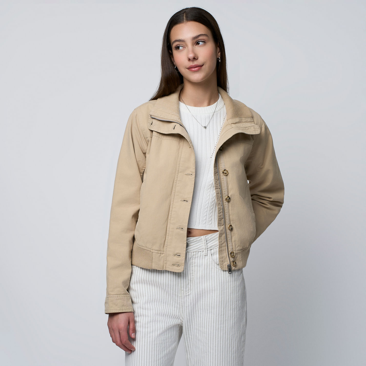 Casaca Mujer Cuello Amc