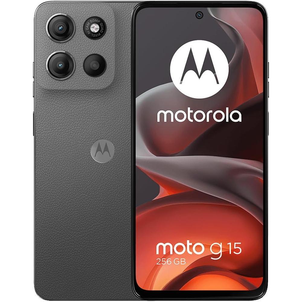 CELULAR MOTOROLA MOTO G15 4G LTE XT2521-2 4GB RAM 256GB DUAL SIM - GRIS