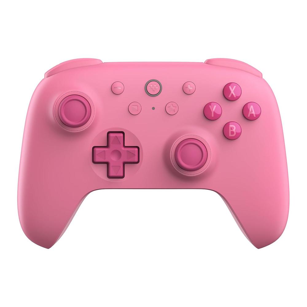 Mando Bluetooth Ultimate 2C 8BitDo para Switch y Switch 2 - Rosa