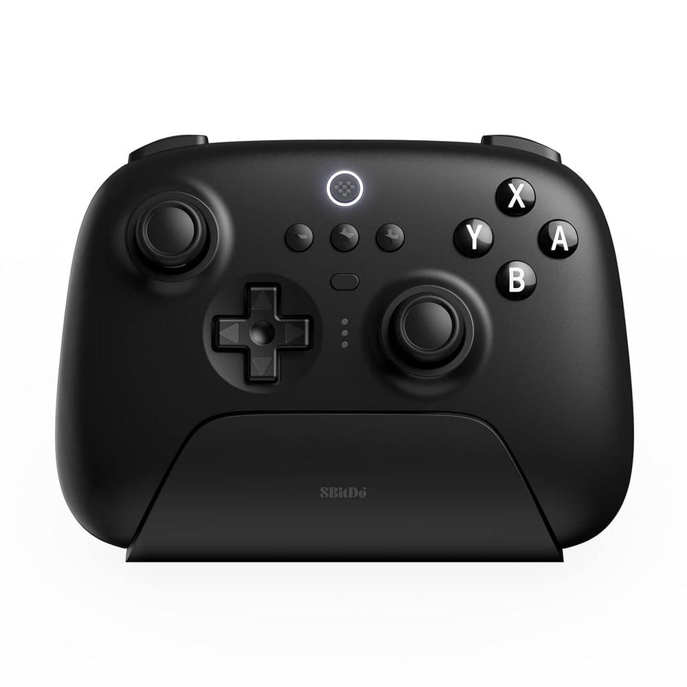 Mando Bluetooth Ultimate 8BitDo para Switch Windows y Steam Deck - Negro