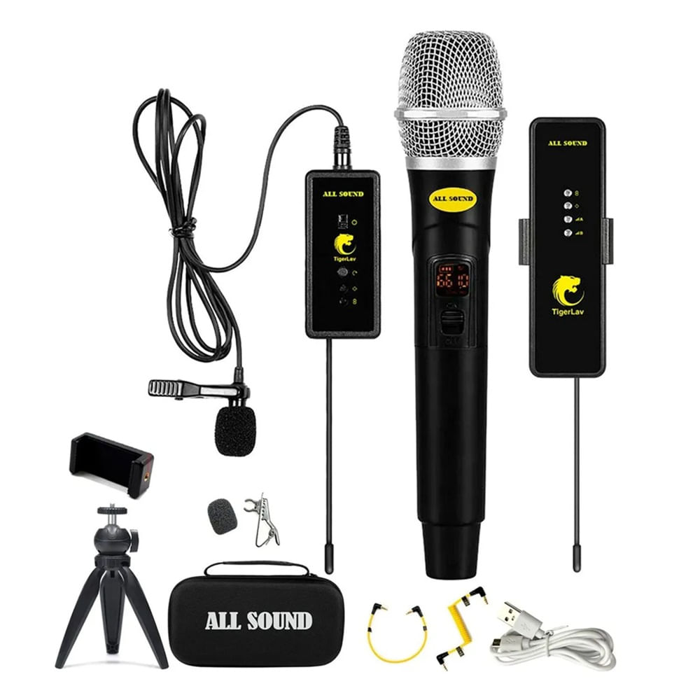 Micrófono Inalámbrico TIGER LAV ALL SOUND TL4