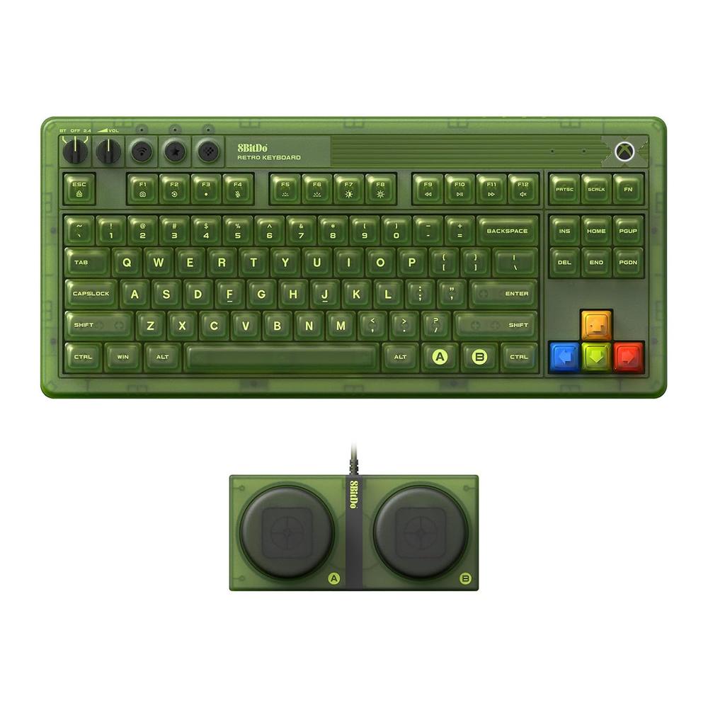 Teclado Mecánico Retro 87 8BitDo - Verde