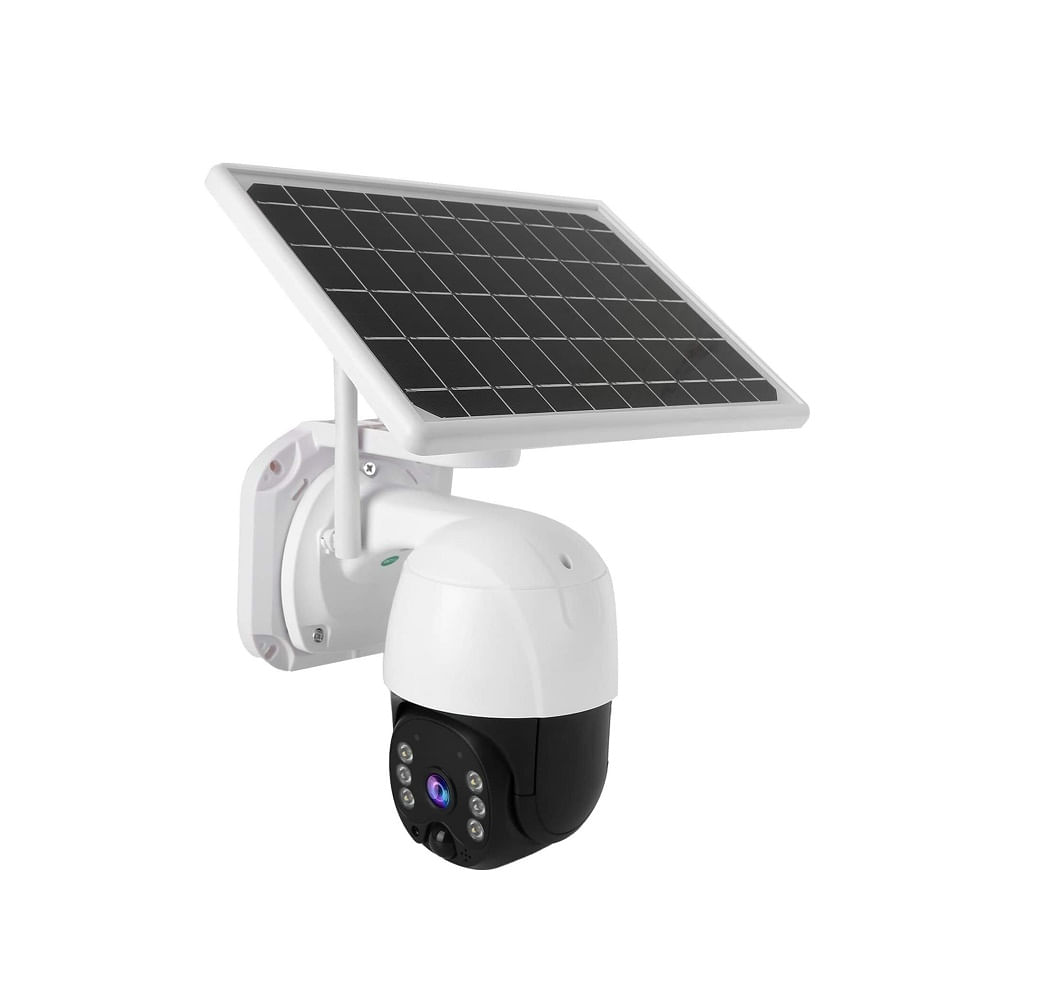 Cámara de seguridad Panel solar con integración de CHIP-Icsee TQ5