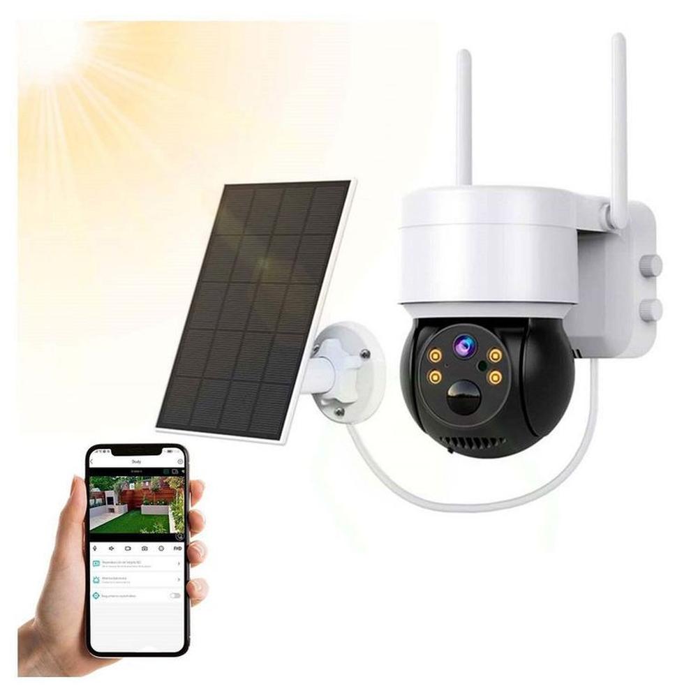 Cámara Solar Inteligente Q6 para Exteriores Dispositivo de Vigilancia