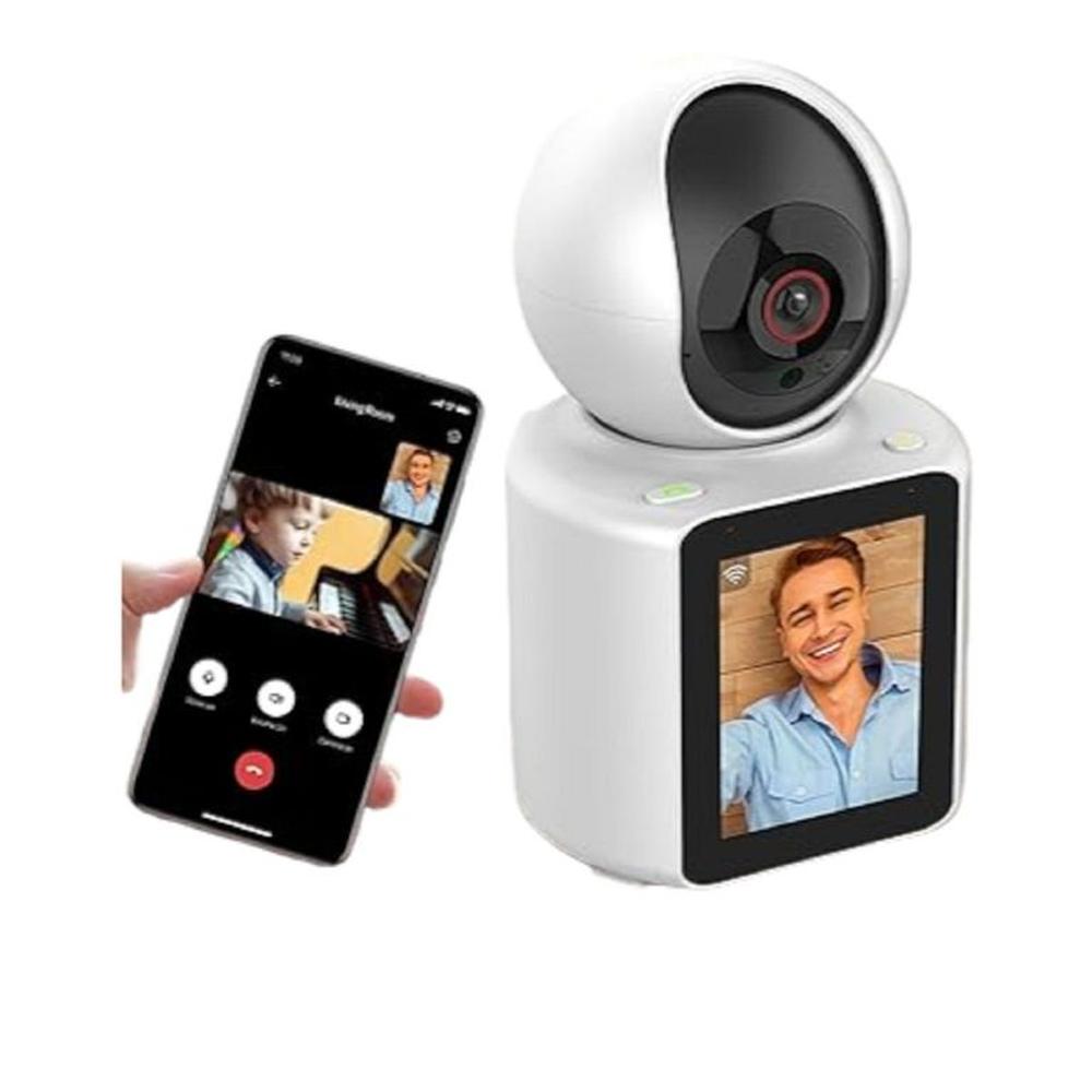 Cámara de seguridad Interior Wi-Fi HD Con Pantalla IPC-C30