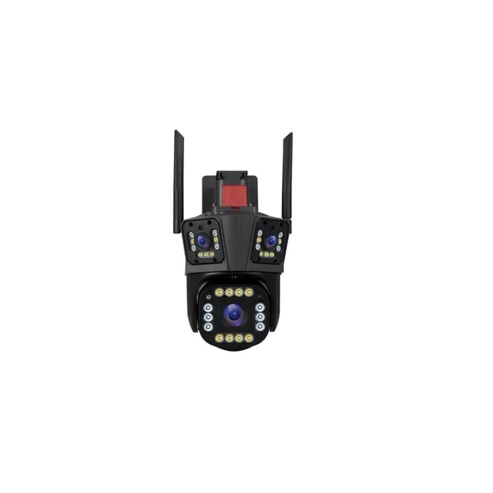 Cámara De Seguridad IP con Triple Lente Intercomunicador WQ839