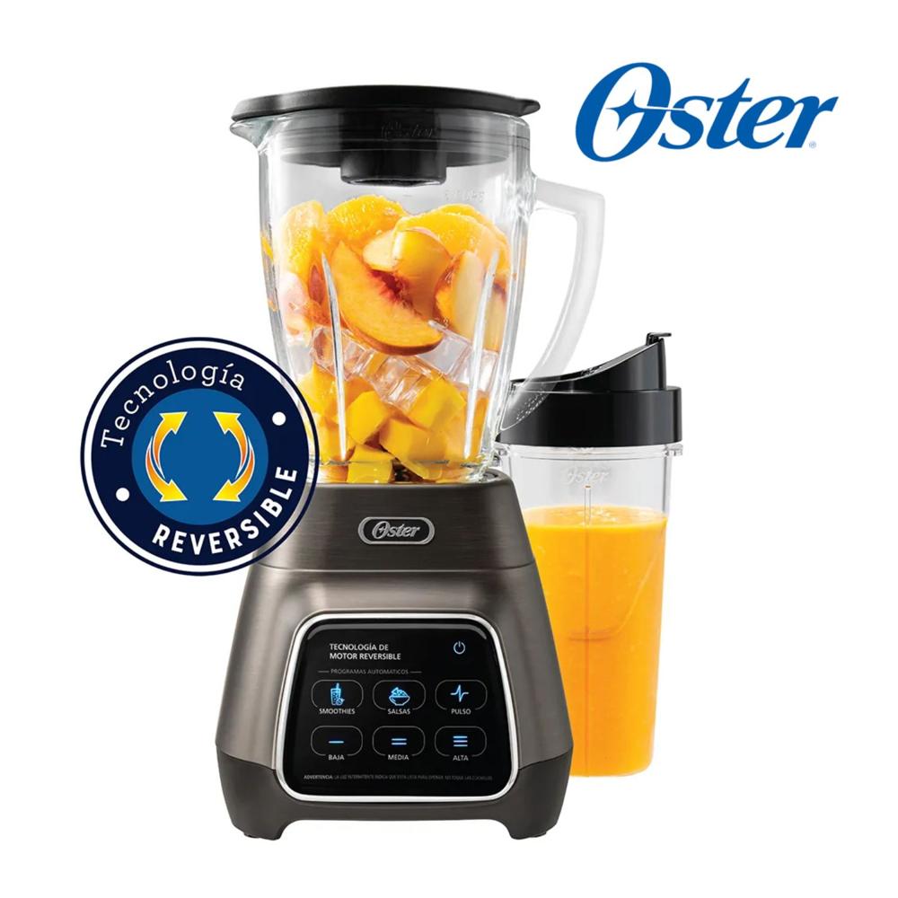 Licuadora Oster Reversible Xpert Blend 1000W con Vaso Blend-N-Go 1.5L