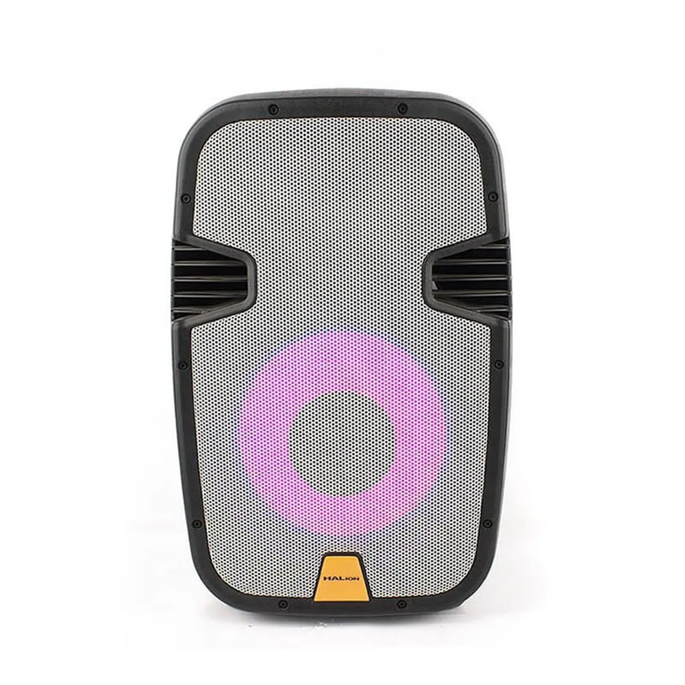 PARLANTE ACTIVO HALION PHA-12MB 2UHF MIC BATERIA