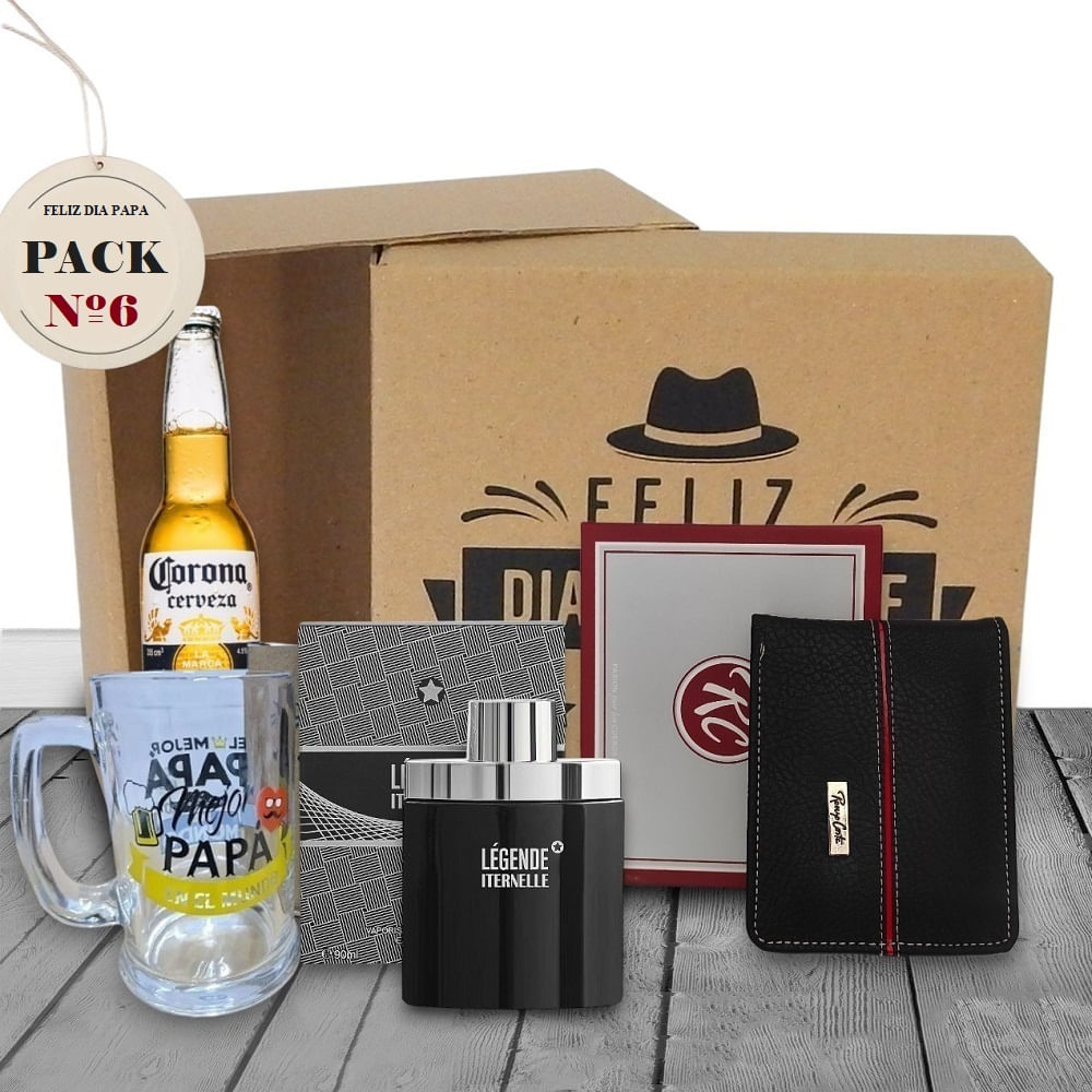 Pack 5 Billetera Set de Regalo para el Dia del Padre