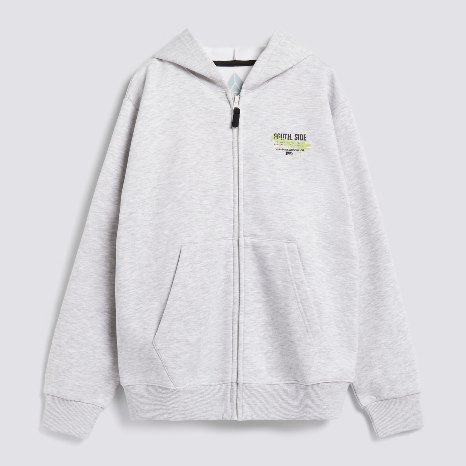 Polera Aereal Teen Niño Fleece Zip