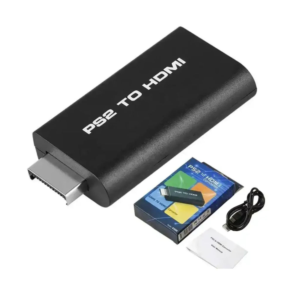 CONVERTIDOR DE PLAYSTATION 2 A HDMI VIDEO Y AUDIO G300