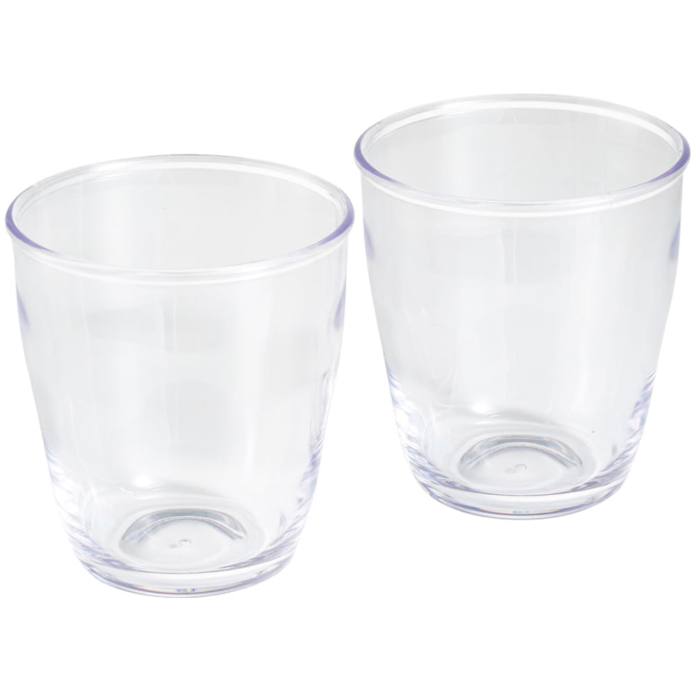 Set de Vasos VIVA HOME Acrílico 2pzas