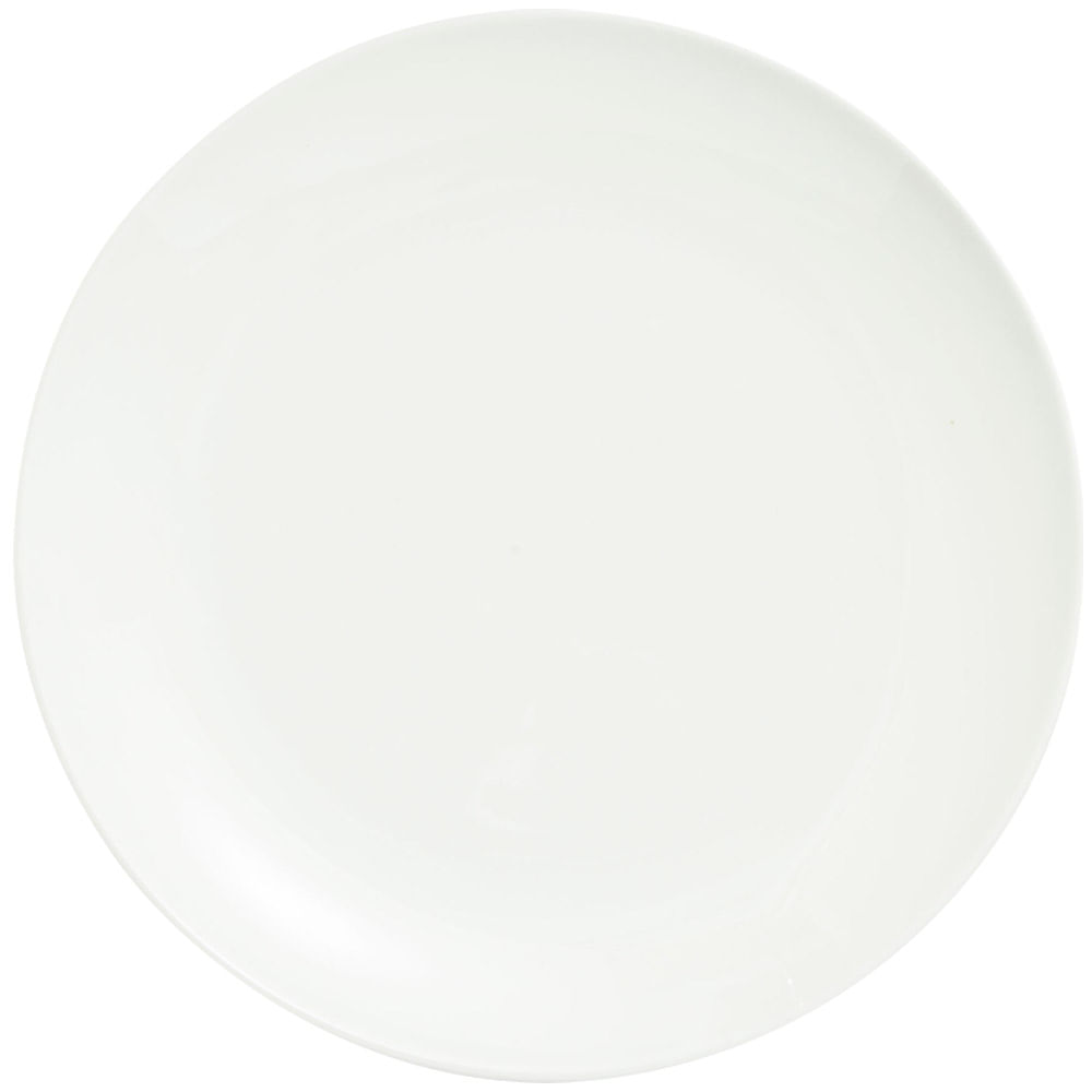 Plato de Entrada VIVA HOME Bone China Blanco