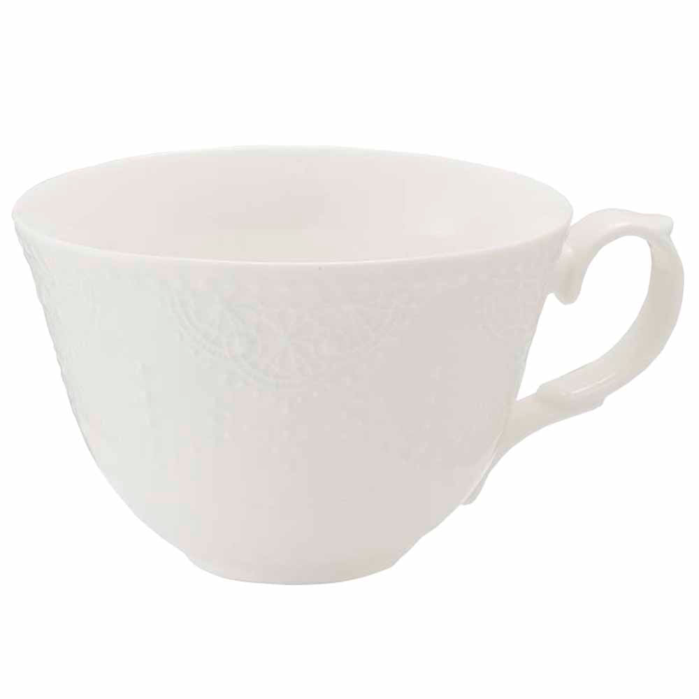 Taza de Café DECO HOME Porcelana Blanco