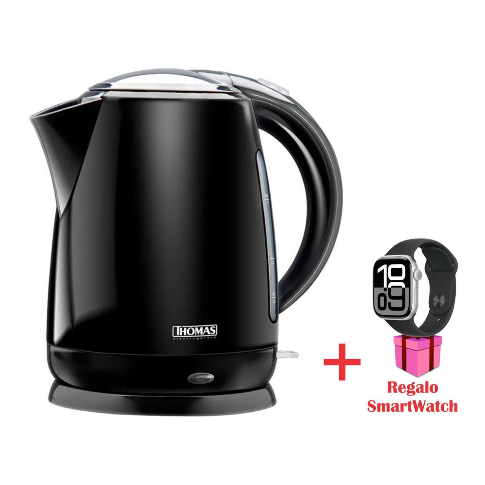 Hervidor ElectricoTHOMAS TH-4330 1.8L Negro