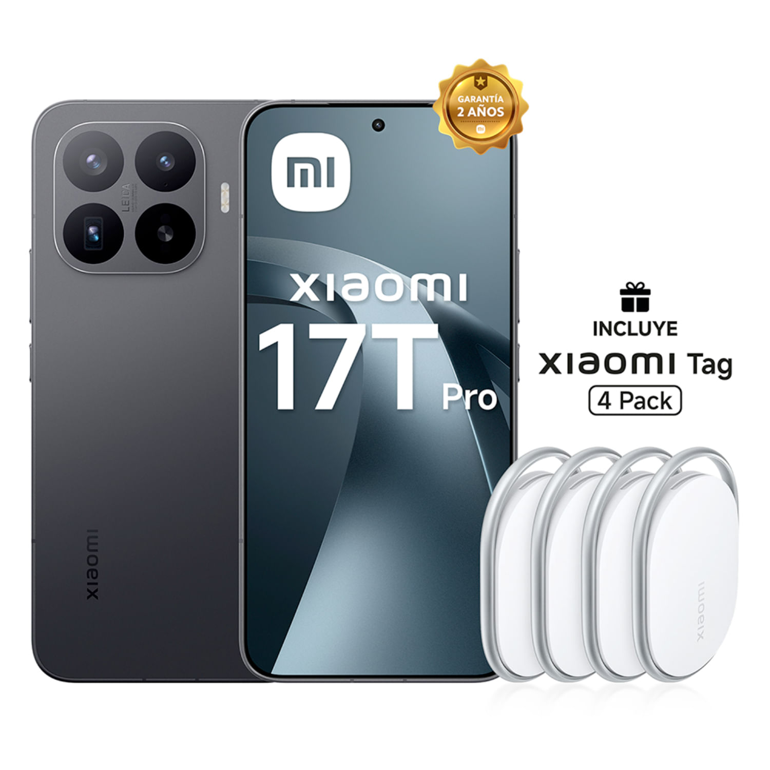 Xiaomi 17T Pro Black 12GB RAM 512GB ROM + Tags