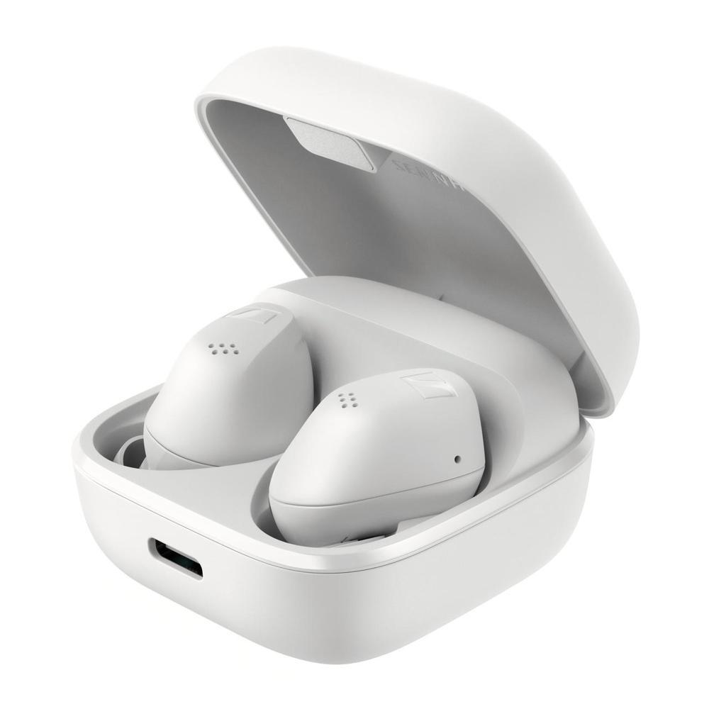 Sennheiser ACCENTUM True Wireless Audífonos Bluetooth ANC HiFi 28H Batería Micrófono IPX4 Blanco