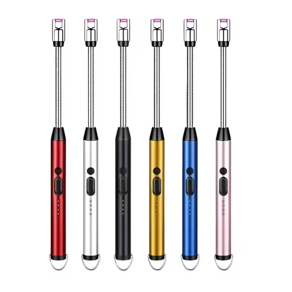 ENCENDEDOR ELÉCTRICO RECARGABLE PUERTO USB DORADO