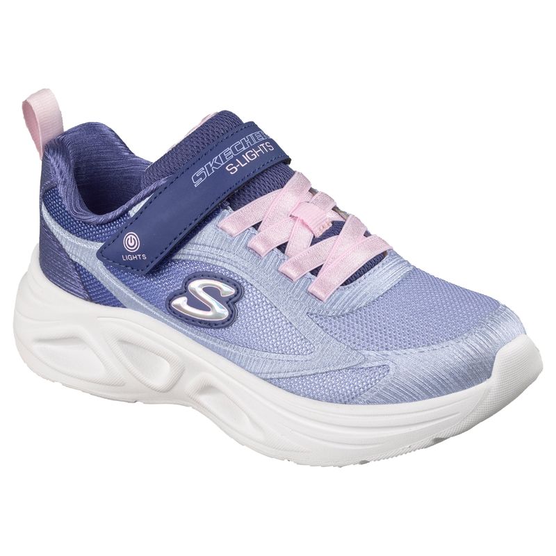 zapatillas escolares zapatos escolares skechers niÃ±a blancas