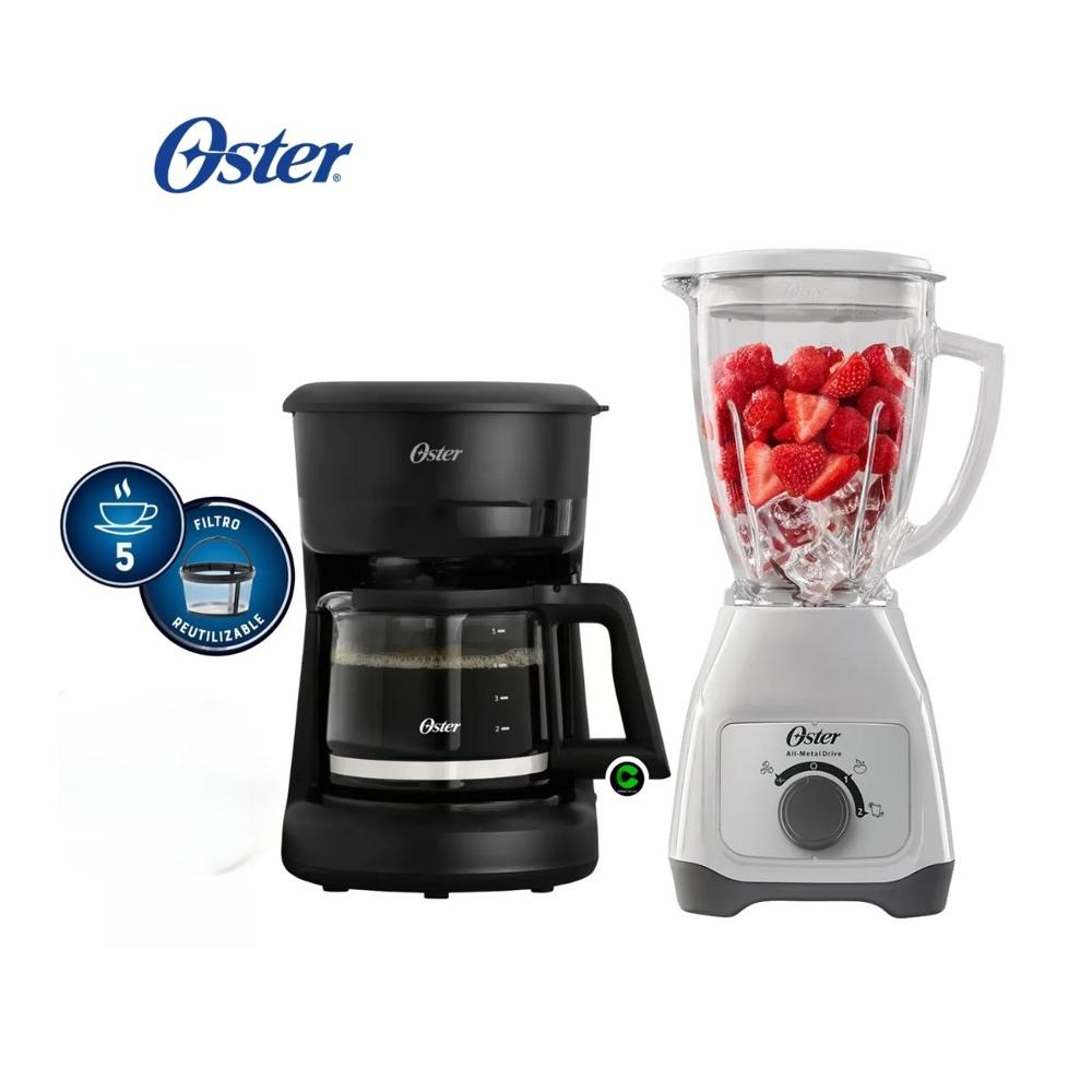 Combo Licuadora 1.5 L BLSTKAGWRD- Cafetera 5 tazas BVSTDCS51B