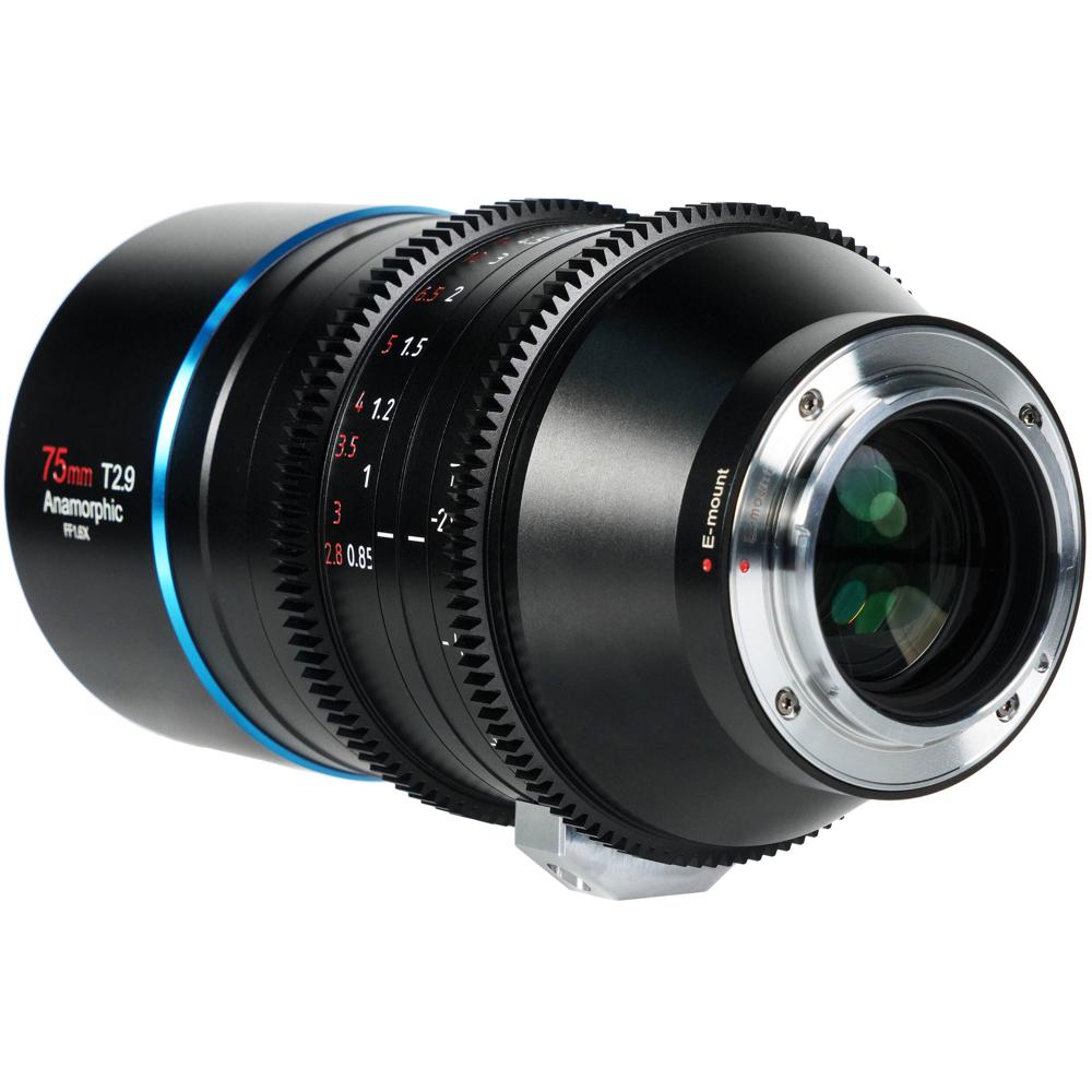 Sirui 75mm T2.9 Lente Anamórfica 1.6x para Montura Sony E - Cobertura Full-Frame, Bokeh O