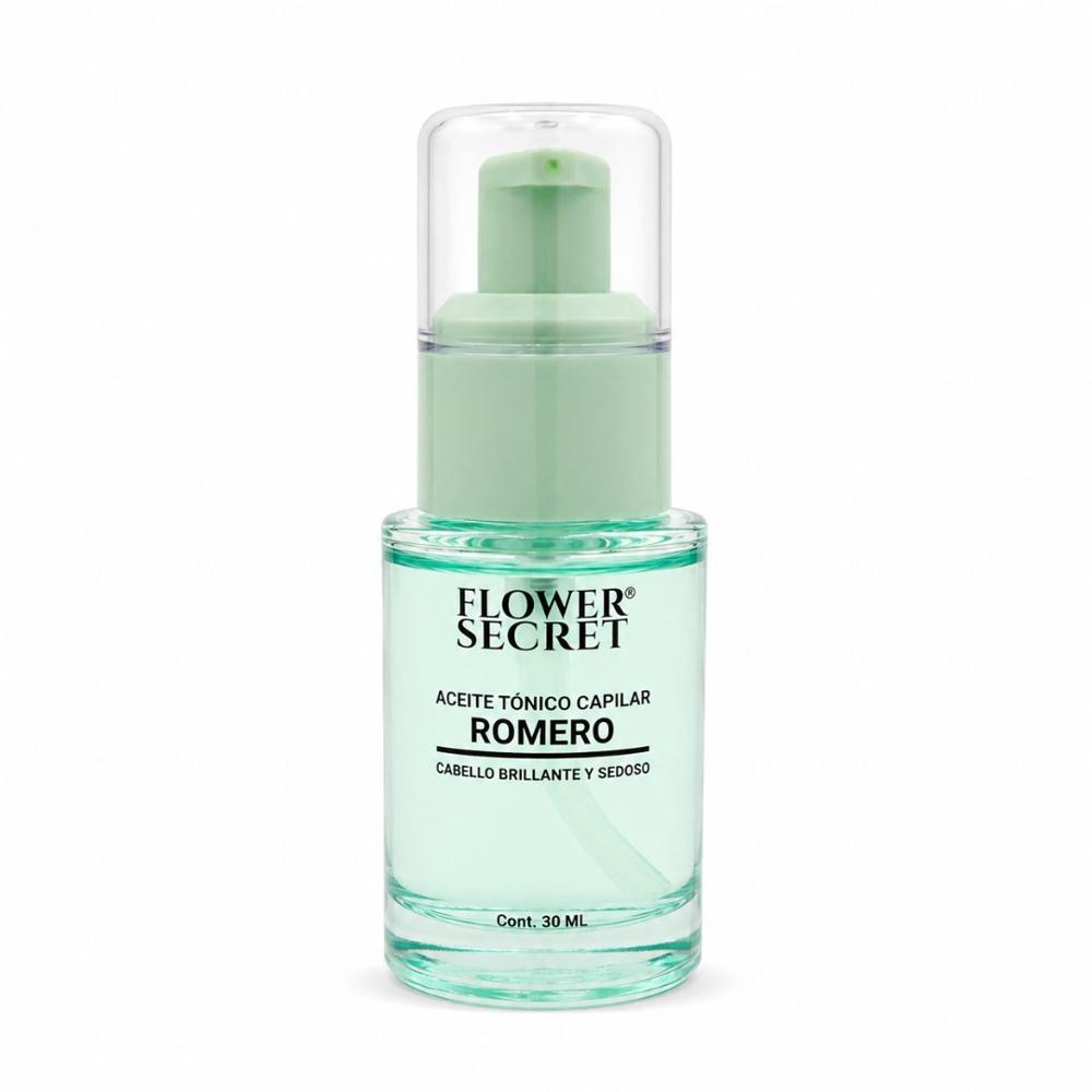 Aceite Tónico Capilar de Romero Flower Secret 30ml Anti-Frizz Nutre Fortalece