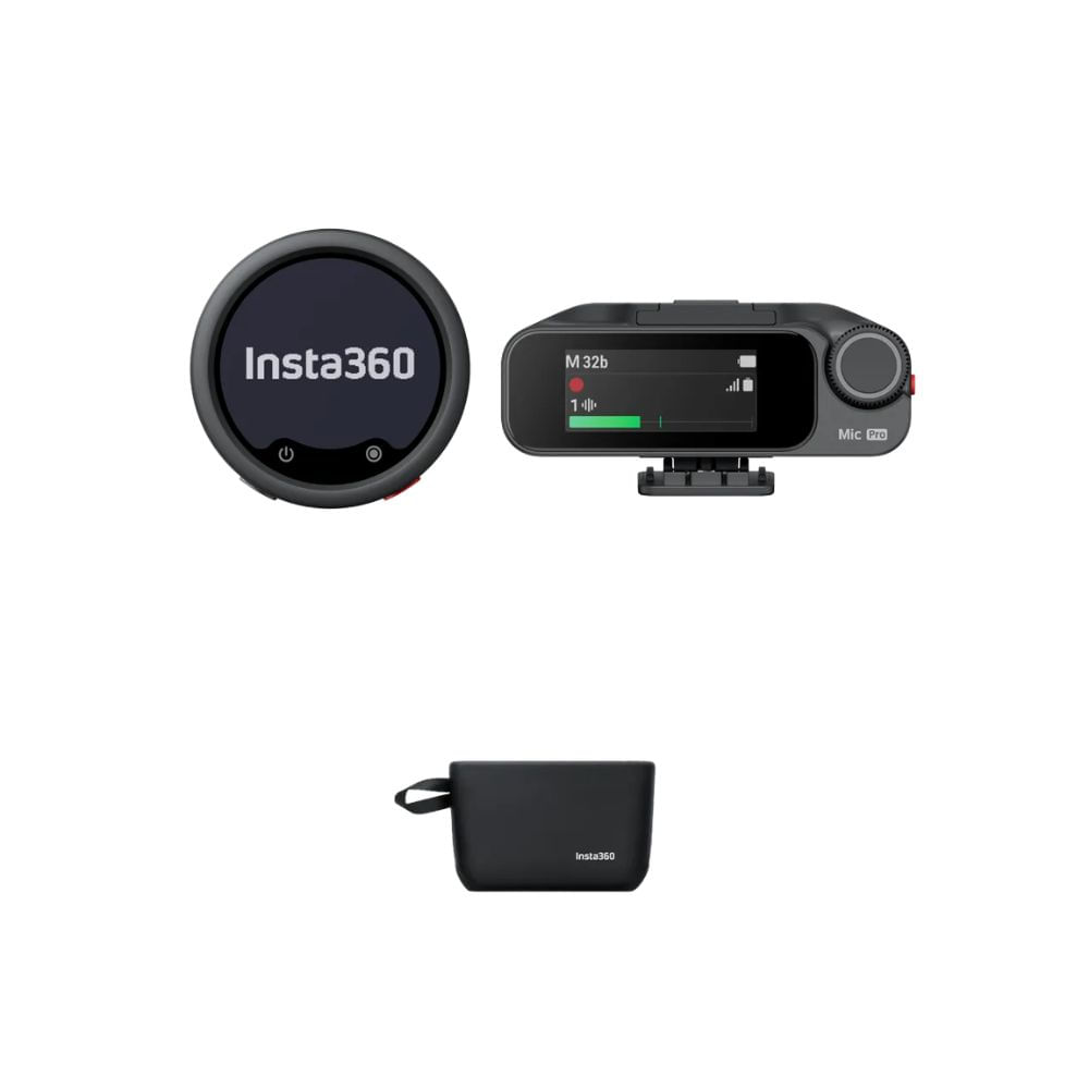 Micrófono Insta360 Mic Pro Kit 1 TX 1 RX