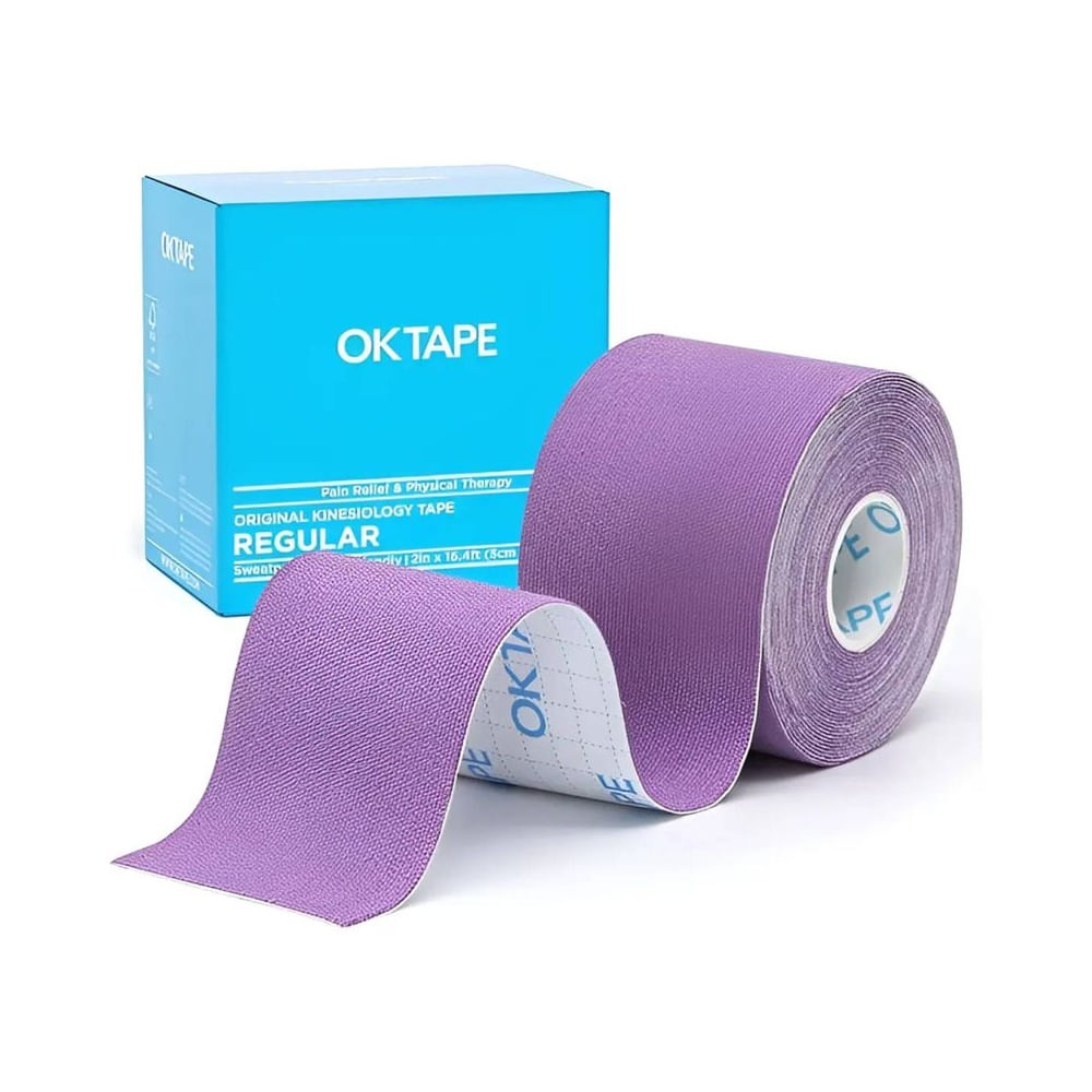Ok Tape Basic Kinesiotape, Venda Kinesiologica Violeta