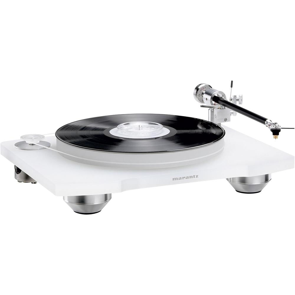 Marantz TT-15S1 Tocadiscos Estéreo de Dos Velocidades con Brazo de Aluminio Anodizado y P