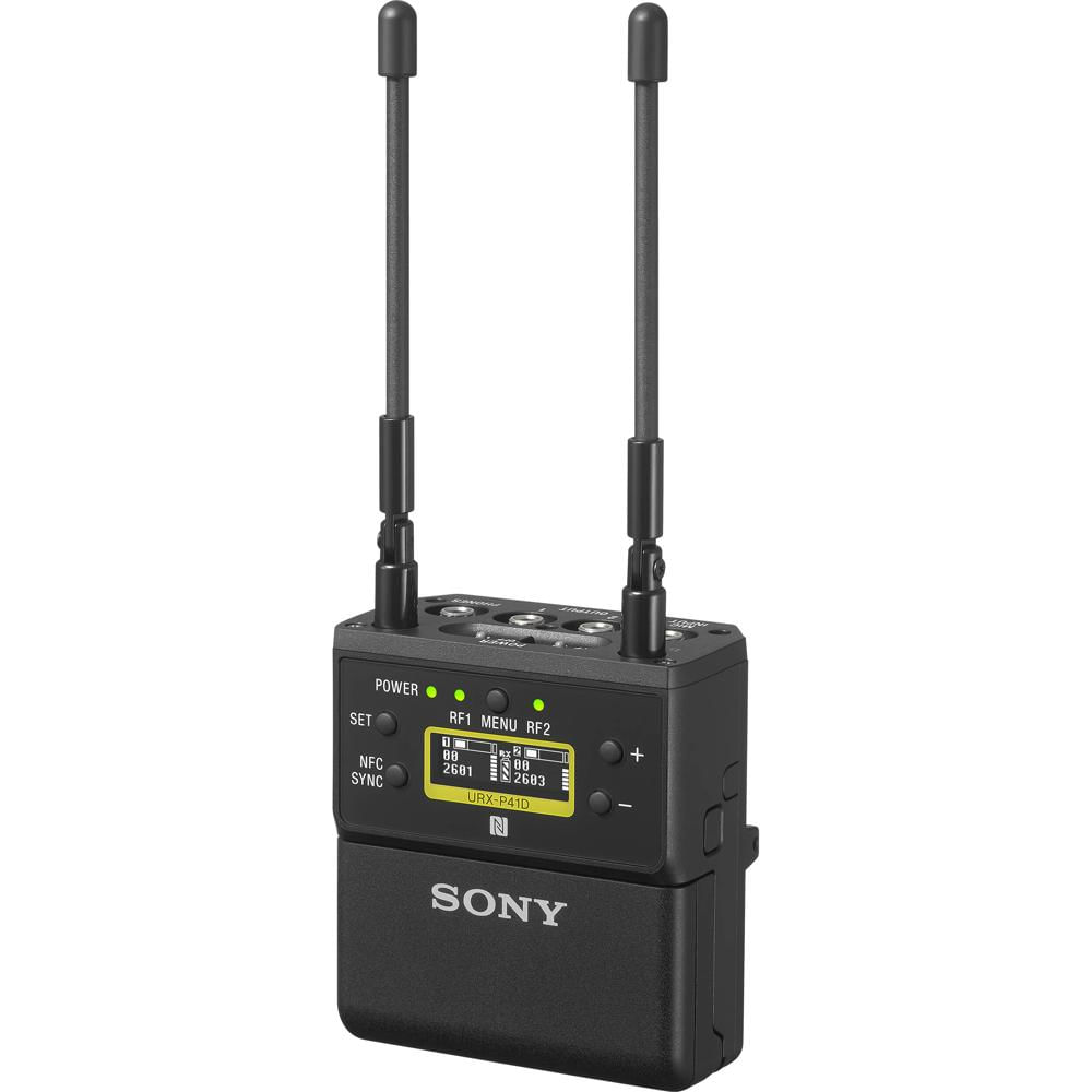 Sony URX-P41D Receptor Inalámbrico de Doble Canal para Cámara - Recepción True-Diversit