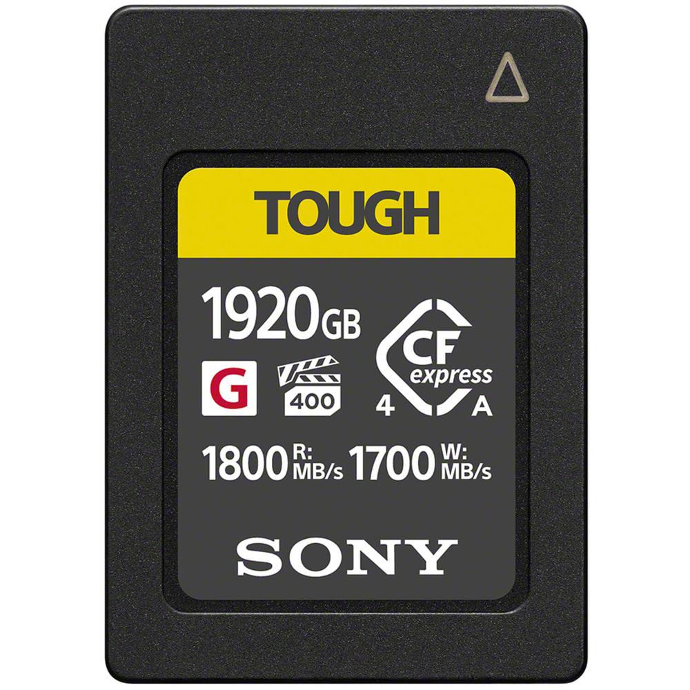 Sony CFexpress 4.0 Type A TOUGH 1920GB - Velocidades de lectura hasta 1800 MB/s, escritura
