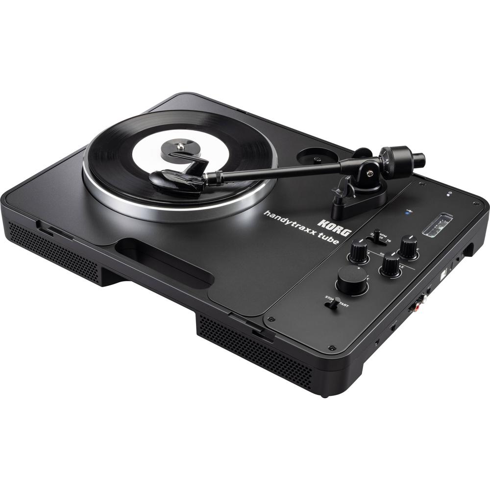 Korg handytraxx tube J Reproductor de Vinilos Portátil con Nutube y Cartucho JICO Clipper