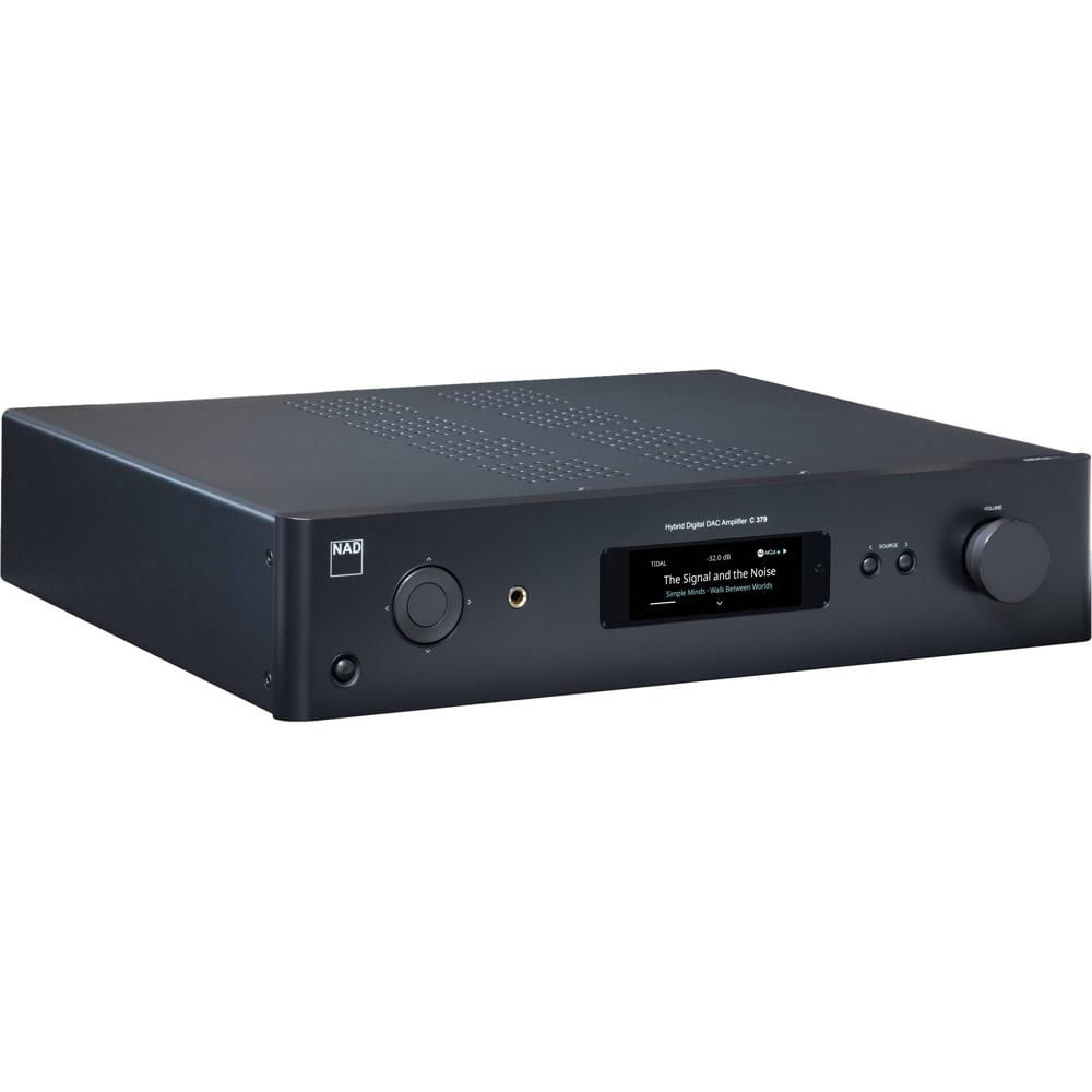 NAD C 379 Amplificador Integrado DAC HybridDigital 2.2 Canales 80W por Canal