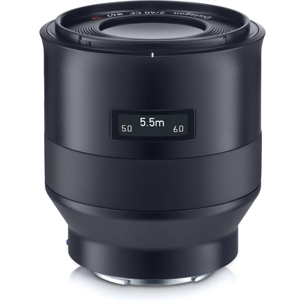 ZEISS Batis 40mm f/2 CF - Objetivo E-Mount para Sony, diseño Distagon, apertura f/2, sist