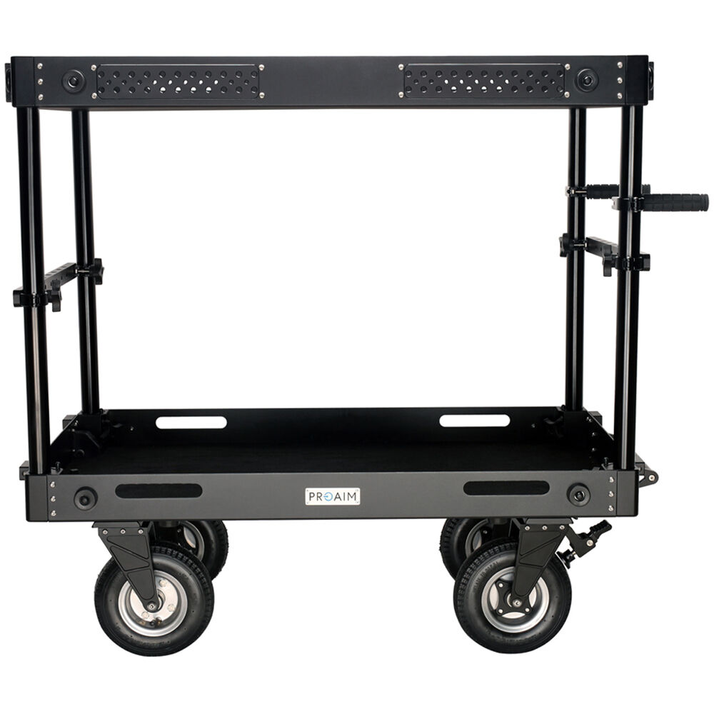Proaim Carro de Producción de Video Victor V1.1 42"" - Plegable, Ruedas Neumáticas, Capac